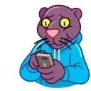 Black Panther 스티커