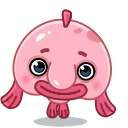 Blobfish 스티커