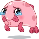 Blobfish 스티커