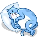 Blue Cat 스티커