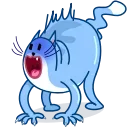 Blue Cat 스티커