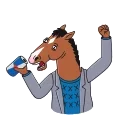 BoJack Horseman 스티커