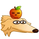 Borzoi 스티커