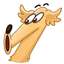 Borzoi 스티커