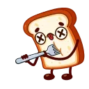 Bread Toast 스티커