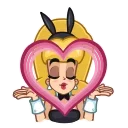 Bucky & Becky 스티커