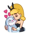 Bucky & Becky 스티커