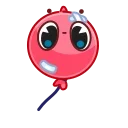 Cactus And Balloon 스티커