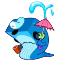 Captain Whale 스티커