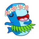 Captain Whale 스티커