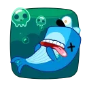 Captain Whale 스티커