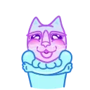 Chilled Cat 스티커