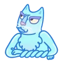Chilled Cat 스티커