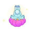 Chilled Cat 스티커