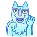 Chilled Cat 스티커