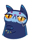 Skull Cat 스티커