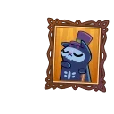 Skull Cat 스티커
