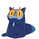 Skull Cat 스티커