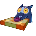 Skull Cat 스티커