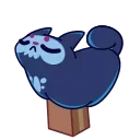 Skull Cat 스티커