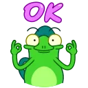 Chameleo 스티커