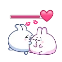 Chappy Bunny 스티커