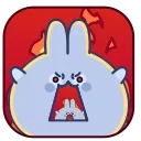 Chappy Bunny 스티커