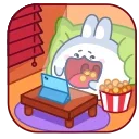 Chappy Bunny 스티커