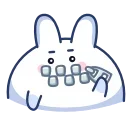Chappy Bunny 스티커