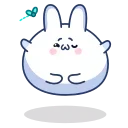 Chappy Bunny 스티커