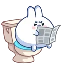 Chappy Bunny 스티커