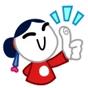 Chibi-Chan 스티커