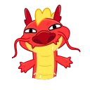 Chinese Dragon 스티커