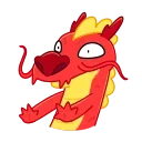 Chinese Dragon 스티커