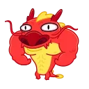Chinese Dragon 스티커
