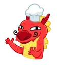 Chinese Dragon 스티커