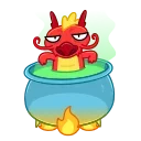 Chinese Dragon 스티커