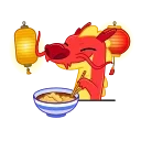 Chinese Dragon 스티커