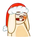 Christmas Bunny 스티커