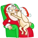 Christmas Bunny 스티커