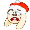 Christmas Bunny 스티커
