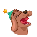 Сhristmas Dogs 스티커