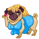 Сhristmas Dogs 스티커