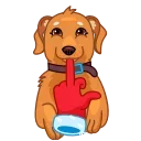 Сhristmas Dogs 스티커