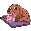 Сhristmas Dogs 스티커