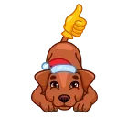 Сhristmas Dogs 스티커