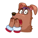 Сhristmas Dogs 스티커
