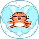 Christmas Tiger 스티커