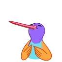 Colibri 스티커