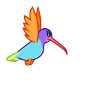 Colibri 스티커